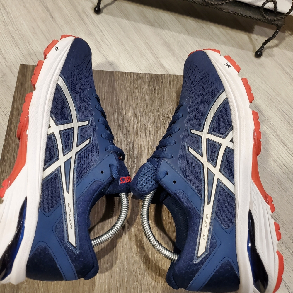 ASICS Womens GT-1000 6 Navy Blue & Pink Running Shoes Size 10 - Picture 14 of 14